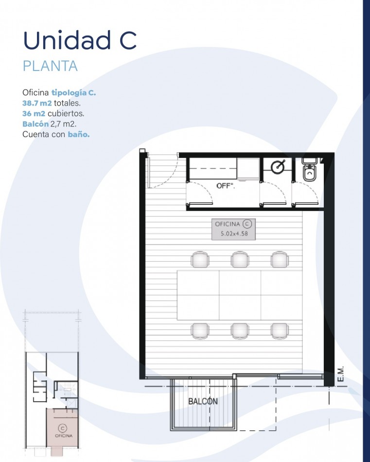 Oficinas a estrenar a la calle con balcon - Entrega julio/agosto 2026