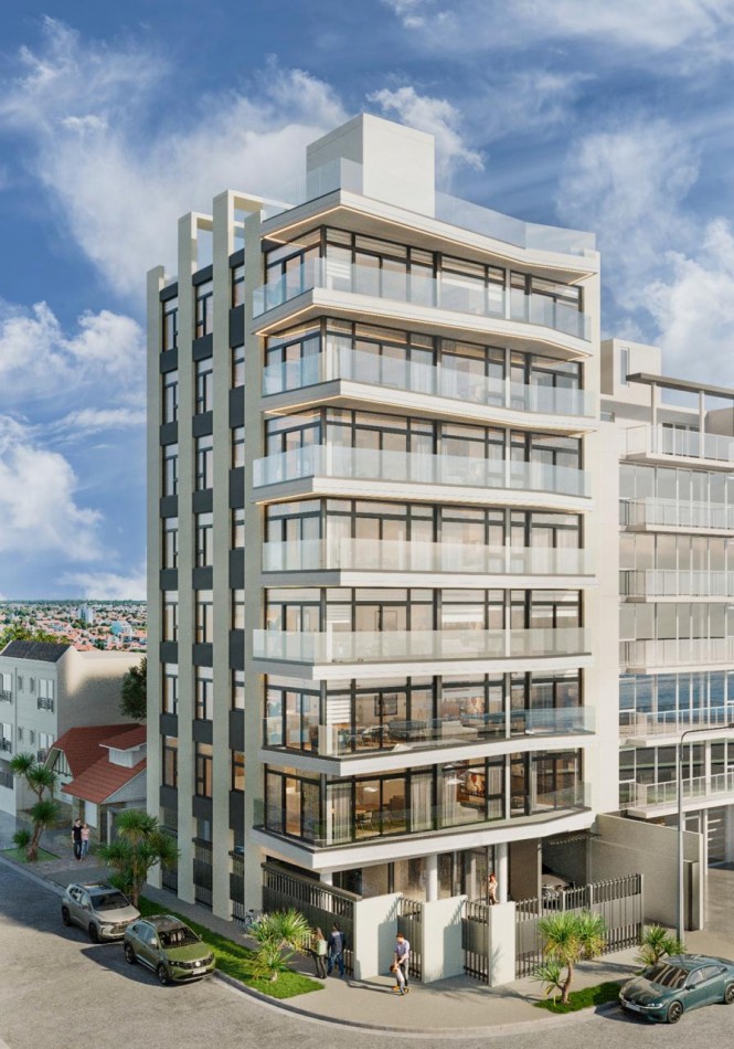 EMPRENDIMIENTO INMOBILIARIO DE CATEGORIA - SEMIPISOS DE 2 Y 3 AMBIENTES CON VISTA AL MAR