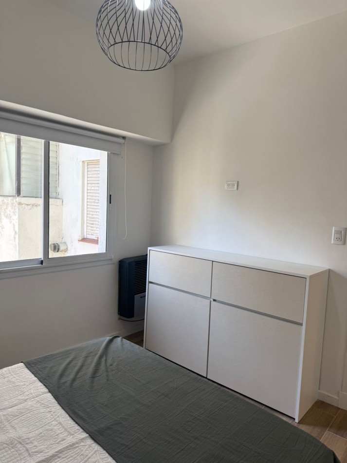Departamento 2 ambientes al contrafrente - Amoblado y listo para habitar