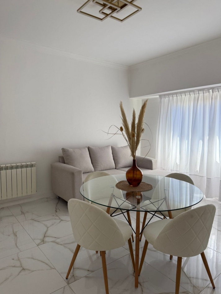 Departamento 3 ambientes + escritorio en esquina - Luminosidad y diseño