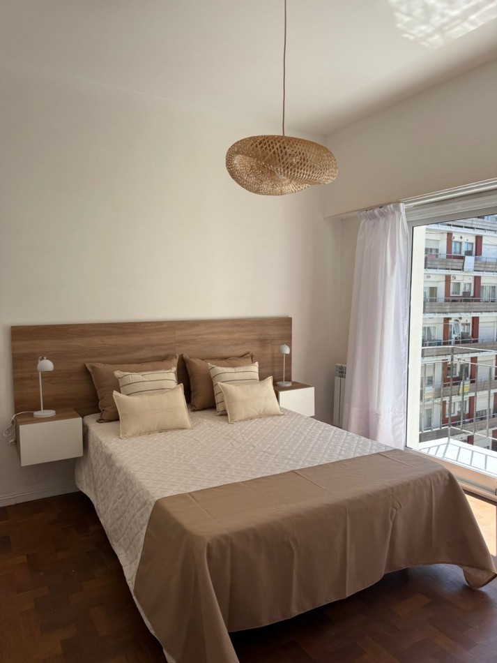 Departamento 3 ambientes + escritorio en esquina - Luminosidad y diseño