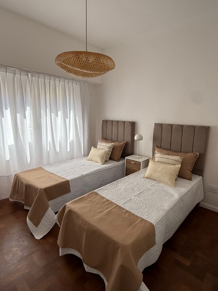 Departamento 3 ambientes + escritorio en esquina - Luminosidad y diseño