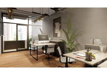 Oficinas a estrenar a la calle con balcon - Entrega julio/agosto 2026